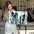 Quadro Decorativo Canvas Arte Abstrata Penas e Formas Geométricas Coloridas Horizontal - Imagem 6