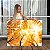 Quadro Decorativo Canvas Árvores Alaranjadas Galhos Secos Outono Horizontal - Imagem 1