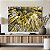 Quadro Decorativo Canvas Floral Floresta Árvores Ipês Amarelos - Imagem 5