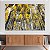 Quadro Decorativo Canvas Natureza Campo Floresta Árvores com Folhas Amarelas Horizontal - Imagem 4