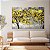 Quadro Decorativo Canvas Árvores Cerejeiras Amarelas em Flor Horizontal - Imagem 3