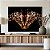 Quadro Decorativo Canvas Animais Casal de Girafas LOVE Fundo Preto Horizontal - Imagem 5