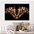 Quadro Decorativo Canvas Animais Casal de Girafas LOVE Fundo Preto Horizontal - Imagem 4