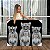 Quadro Decorativo Canvas Animais Selvagens Família de Leoas Preto e Branco Horizontal - Imagem 1