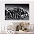 Quadro Decorativo Canvas Animais Manada De Elefantes no Rio Horizontal - Imagem 4