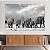 Quadro Decorativo Canvas Animais Manada De Elefantes no Deserto Horizontal - Imagem 4