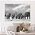Quadro Decorativo Canvas Animais Manada De Elefantes no Deserto Horizontal - Imagem 3