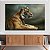 Quadro Decorativo Canvas Animal Selvagem Tigre em Perfil Deitado Horizontal - Imagem 2
