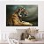 Quadro Decorativo Canvas Animal Selvagem Tigre em Perfil Deitado Horizontal - Imagem 4