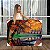 Quadro Decorativo Canvas Floresta Barco no Lago da Floresta Outono Horizontal - Imagem 1