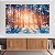 Quadro Decorativo Canvas Floresta Brilhante Nevada Pinheiros Horizontal - Imagem 2