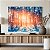 Quadro Decorativo Canvas Floresta Brilhante Nevada Pinheiros Horizontal - Imagem 5