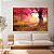 Quadro Decorativo Canvas Natureza Flores Árvore Rosa Horizontal - Imagem 3