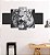 Quadros Decorativos  Tigre Branco  115x60cm - Imagem 1