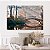 Quadro Decorativo Canvas Ponte Do Bosque Rio Lago Árvores Horizontal - Imagem 4