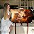 Quadro Decorativo Canvas Abstrato Índia e Urso Horizontal - Imagem 7