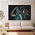 Quadro Decorativo Canvas Índia Mulher com Cocar Horizontal - Imagem 5