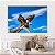 Quadro Decorativo Canvas Águia Real Casal em Tronco Horizontal - Imagem 4