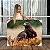 Quadro Decorativo Canvas Águia Real No Campo Horizontal - Imagem 1