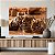 Quadro Decorativo Canvas Animais Selvagens Família De Tigre No Rio Nadando Horizontal - Imagem 5
