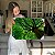 Quadro Decorativo Canvas Copa de Árvore Com Folhas Verdes Floresta Horizontal - Imagem 6