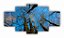 Quadros Decorativos Floral Árvore Galhos Secos Céu Azul 115x60 - Imagem 3