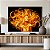 Quadro Decorativo Canvas Beleza Feminina Mulher e Cabelos Dourados Gold Horizontal - Imagem 5