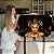 Quadro Decorativo Canvas Face Mulher Dourada com Flores Luxo Horizontal - Imagem 7