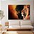 Quadro Decorativo Canvas Religioso Leão de Judá com Jesus Cristo Horizontal - Imagem 2