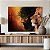Quadro Decorativo Canvas Religioso Leão de Judá com Jesus Cristo Horizontal - Imagem 5