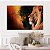 Quadro Decorativo Canvas Religioso Leão de Judá com Jesus Cristo Horizontal - Imagem 4