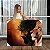Quadro Decorativo Canvas Religioso Leão de Judá com Jesus Cristo Horizontal - Imagem 1