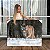 Quadro Decorativo Canvas Animais Selvagens Puma Cinza Caminhando na Neve Floresta Horizontal - Imagem 1