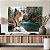 Quadro Decorativo Canvas Animais Puma sob Pedra na Logoa Horizontal - Imagem 5