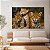 Quadro Decorativo Canvas Família De Onças Pintadas na Selva Horizontal - Imagem 2