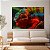 Quadro Decorativo Canvas Animal Camaleão Colorido Floresta Horizontal - Imagem 2