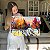 Quadro Decorativo Canvas Pintura Abstrata Árvore Pinheiro Colorido Horizontal - Imagem 6