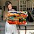 Quadro Decorativo Canvas Pintura Abstrata Barcos Pôr do Sol no Mar Horizontal - Imagem 6