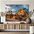 Quadro Decorativo Canvas Natureza Monte de Pedra no Deserto Horizontal - Imagem 5