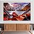 Quadro Decorativo Canvas Barcos nas Montanhas Nevadas Natureza Horizontal - Imagem 2