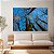 Quadro Decorativo Canvas  Árvores com Galhos Seco e Céu Azul Horizontal - Imagem 3