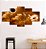 Quadros Decorativos Eclipse Solar no Campo 115x60 - Imagem 1