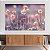 Quadro Decorativo Canvas Floral Flores no Campo Horizontal - Imagem 2