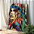 Quadro Decorativo Canvas India Colorida Abstrata Vertical - Imagem 3