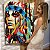 Quadro Decorativo Canvas India Colorida Abstrata Vertical - Imagem 6