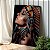 Quadro Decorativo Canvas Índia Americana Cocar Azul Horizontal - Imagem 3