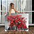 Quadro Decorativo Canvas Cerejeira Vermelha em Flor Horizontal - Imagem 1