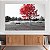 Quadros Decorativos Canvas Cerejeira Vermelha no Campo Horizontal - Imagem 2