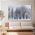 Quadros Decorativos Canvas Floresta Árvores Congelada na Neve Horizontal - Imagem 3