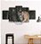 Quadros Decorativos Puma Selvagem Caçando na Neve 115x60 - Imagem 1